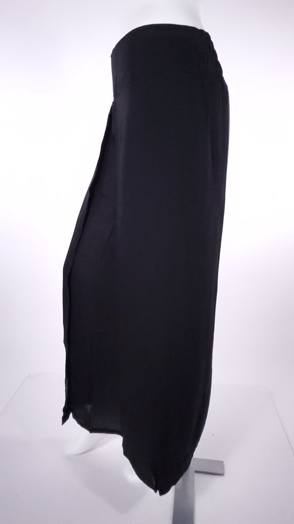 Solid Black Open Leg Pants-The High Thai-The High Thai-Yoga Pants-Harem Pants-Hippie Clothing-San Diego
