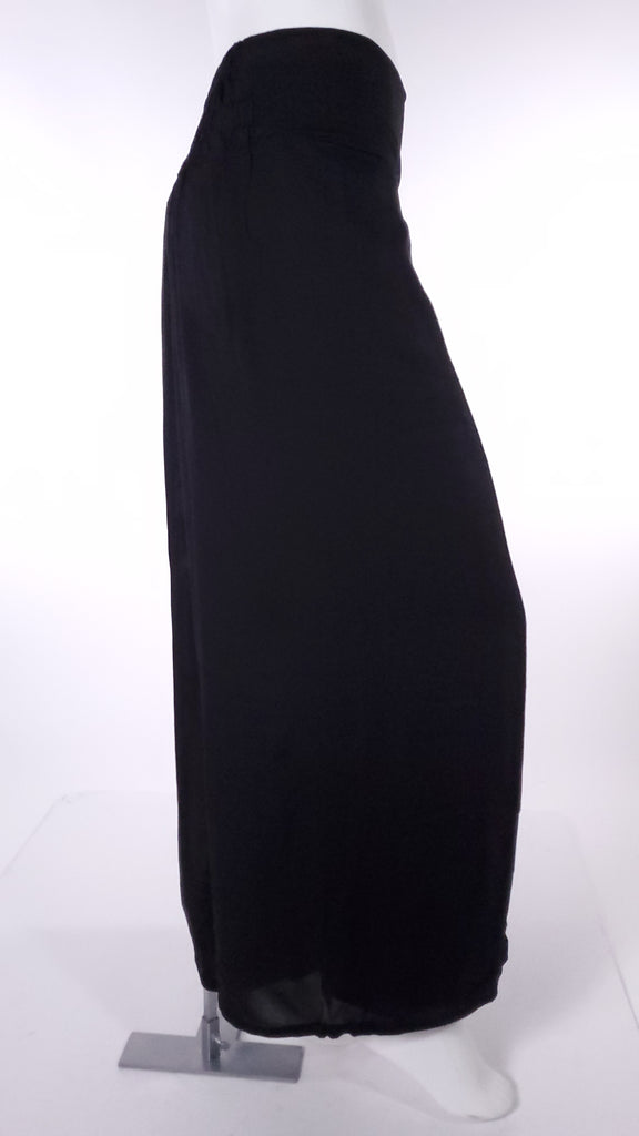 Solid Black Open Leg Pants-The High Thai-The High Thai-Yoga Pants-Harem Pants-Hippie Clothing-San Diego