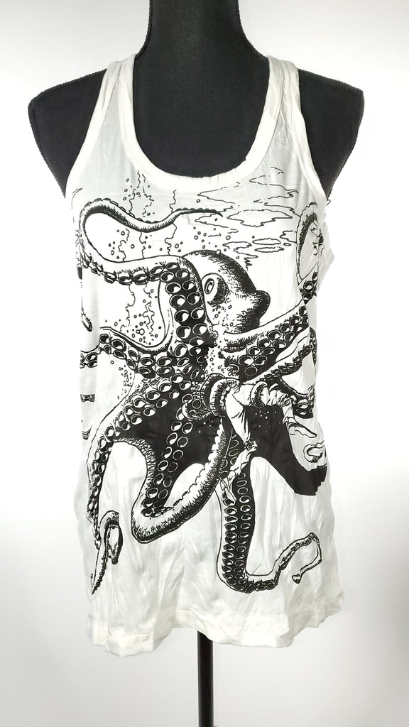 Women's Octopus Tank Top-The High Thai-The High Thai-Yoga Pants-Harem Pants-Hippie Clothing-San Diego