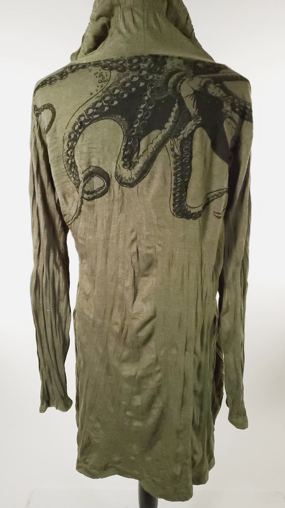Octopus Hoodie Dress-The High Thai-The High Thai-Yoga Pants-Harem Pants-Hippie Clothing-San Diego