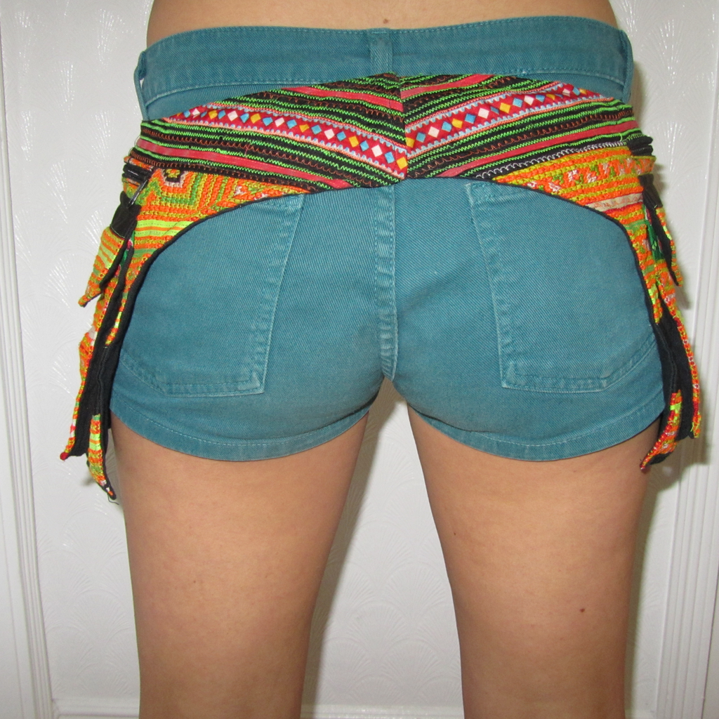 Tribal Hip Belt Pocket Bag-The High Thai-The High Thai-Yoga Pants-Harem Pants-Hippie Clothing-San Diego