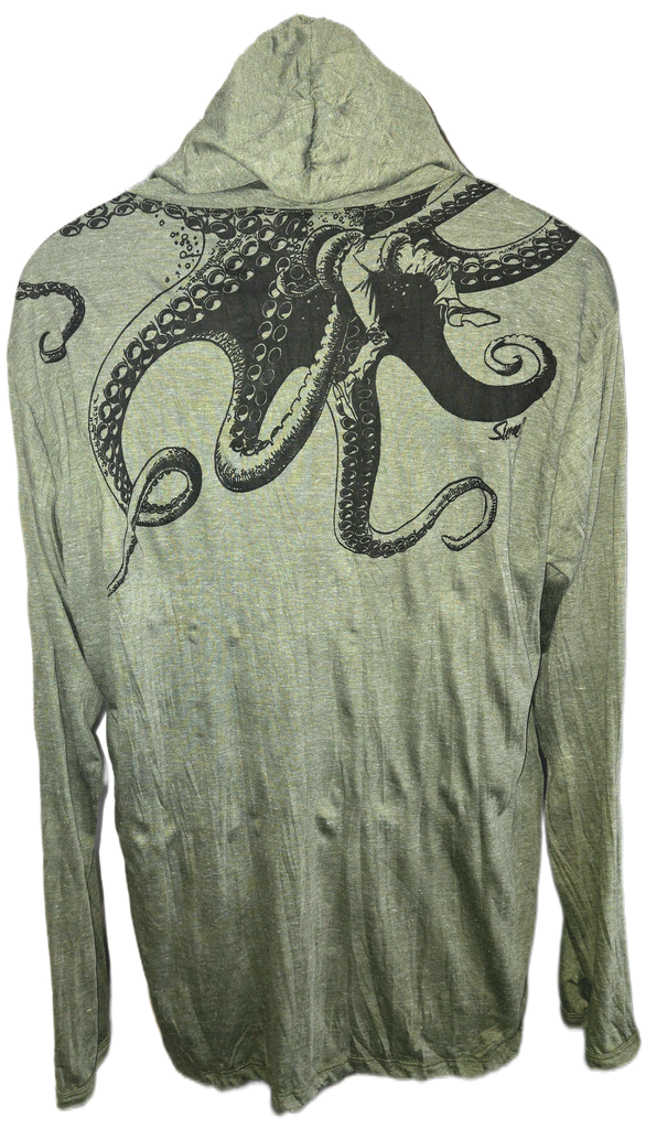 Men's Octopus Hoodie-The High Thai-The High Thai-Yoga Pants-Harem Pants-Hippie Clothing-San Diego