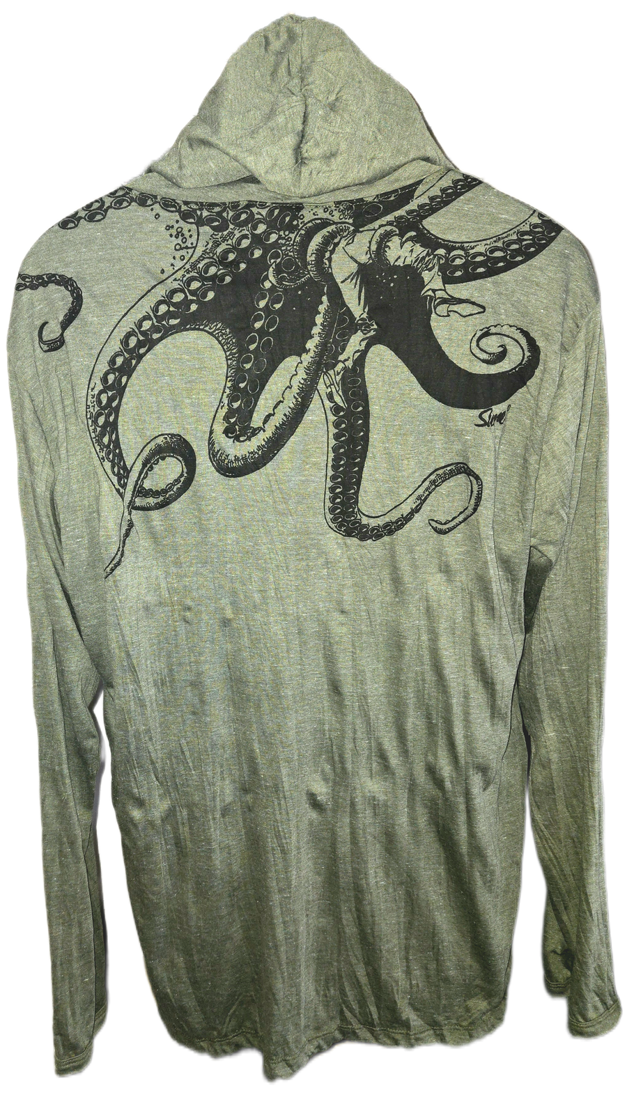 Men's Octopus Hoodie-The High Thai-The High Thai-Yoga Pants-Harem Pants-Hippie Clothing-San Diego