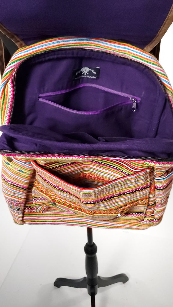 Tribal Back Pack-The High Thai-The High Thai-Yoga Pants-Harem Pants-Hippie Clothing-San Diego