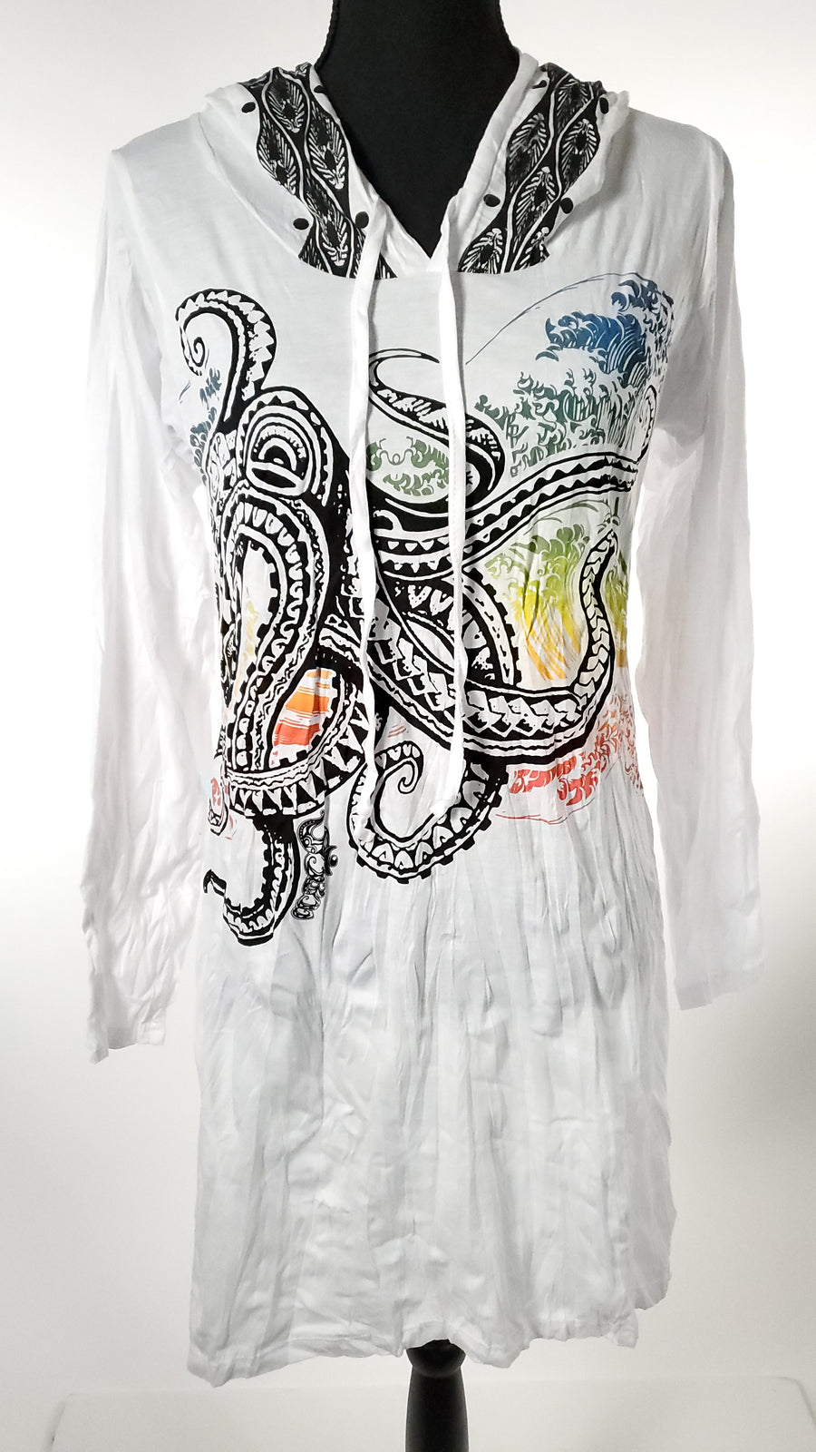 Women's Large Hoody Dress-The High Thai-The High Thai-Yoga Pants-Harem Pants-Hippie Clothing-San Diego