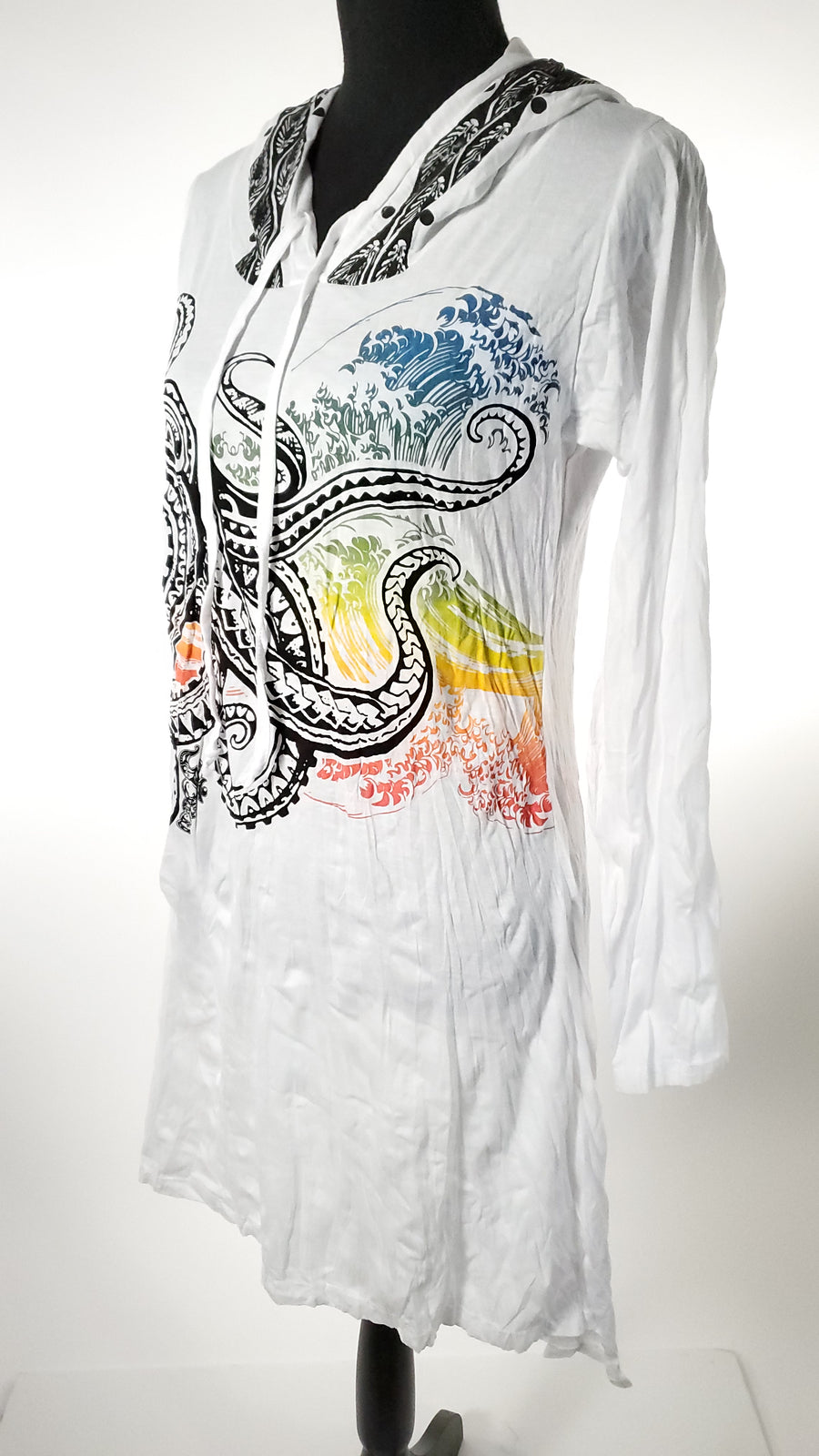 Women's Large Hoody Dress-The High Thai-The High Thai-Yoga Pants-Harem Pants-Hippie Clothing-San Diego