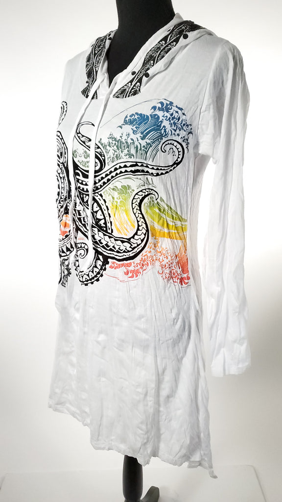 Women's Small Hoody Dress-The High Thai-The High Thai-Yoga Pants-Harem Pants-Hippie Clothing-San Diego
