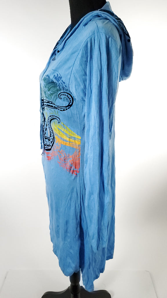 Women's Medium Hoody Dress-The High Thai-The High Thai-Yoga Pants-Harem Pants-Hippie Clothing-San Diego