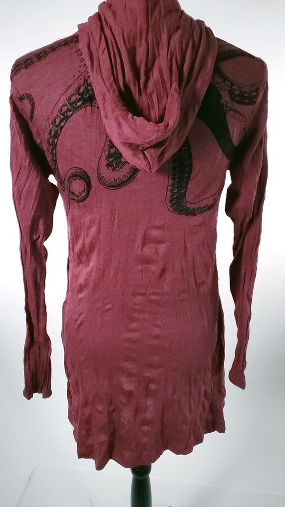 Women's Small Hoody Dress-The High Thai-The High Thai-Yoga Pants-Harem Pants-Hippie Clothing-San Diego