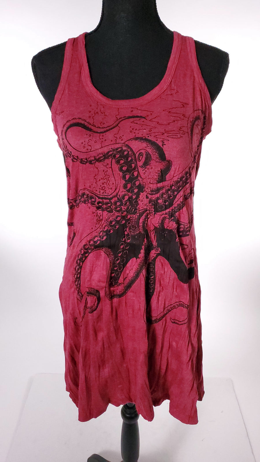 Women's Octopus Tank Dress-The High Thai-The High Thai-Yoga Pants-Harem Pants-Hippie Clothing-San Diego
