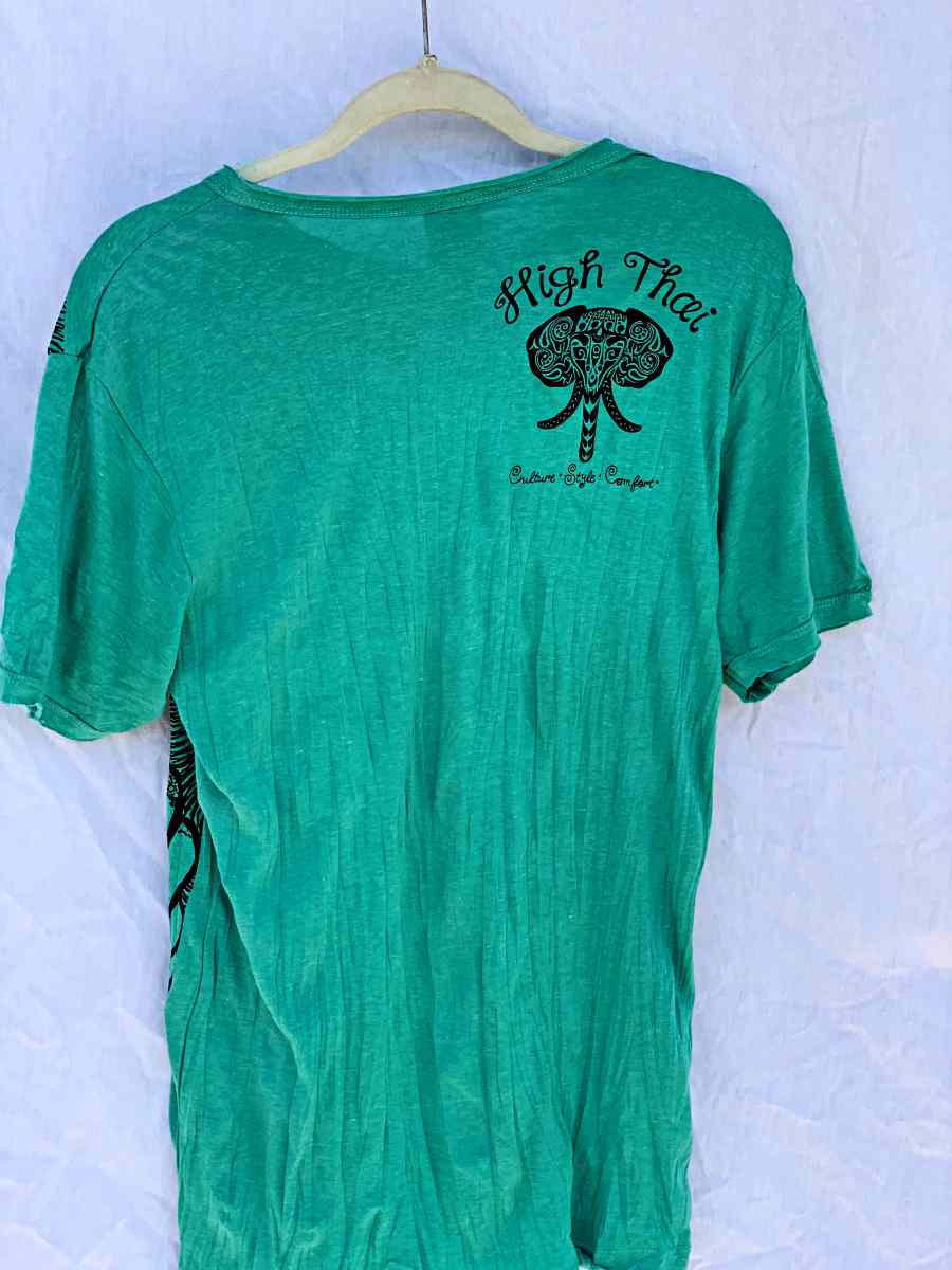 Men's Medium Printed T-Shirt-The High Thai-The High Thai-Yoga Pants-Harem Pants-Hippie Clothing-San Diego