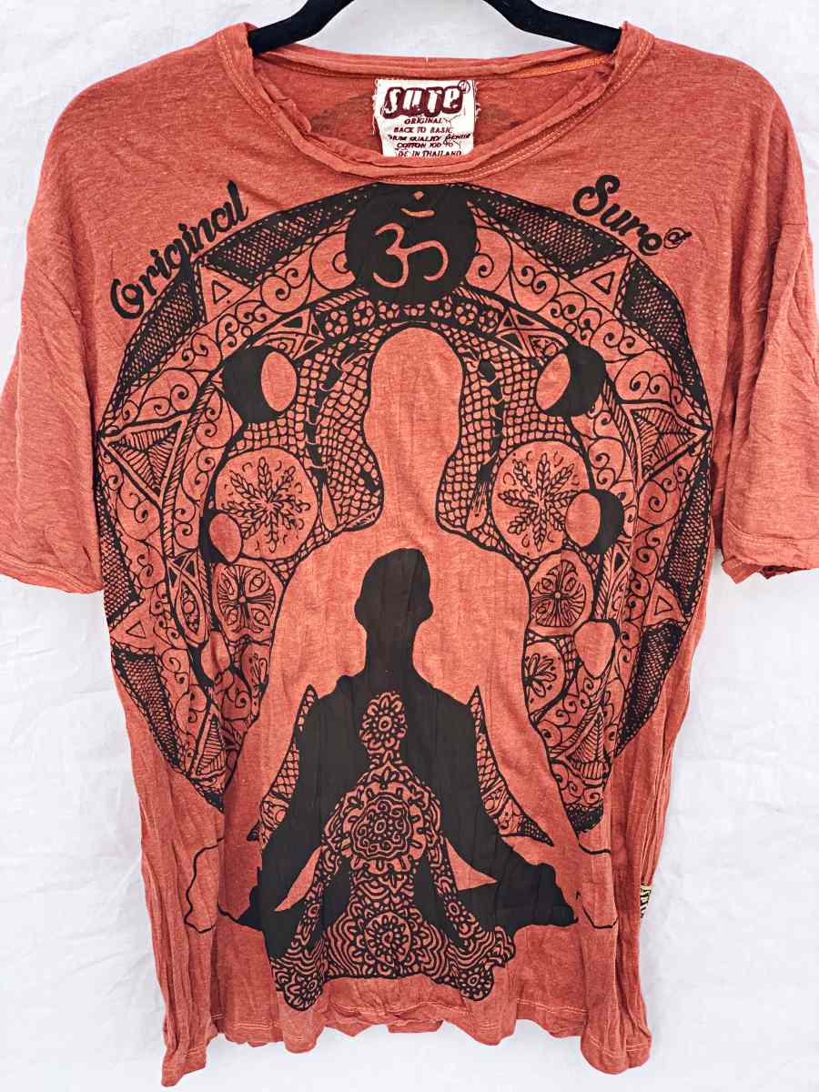 Men's Large Printed T-Shirt-The High Thai-The High Thai-Yoga Pants-Harem Pants-Hippie Clothing-San Diego
