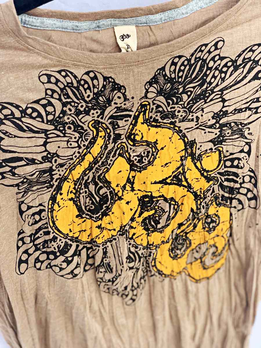 Men's Large Printed T-Shirt-The High Thai-The High Thai-Yoga Pants-Harem Pants-Hippie Clothing-San Diego