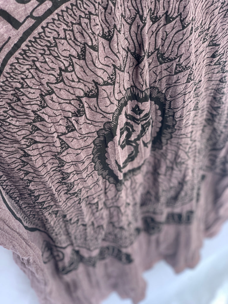Men's Large Printed T-Shirt-The High Thai-The High Thai-Yoga Pants-Harem Pants-Hippie Clothing-San Diego