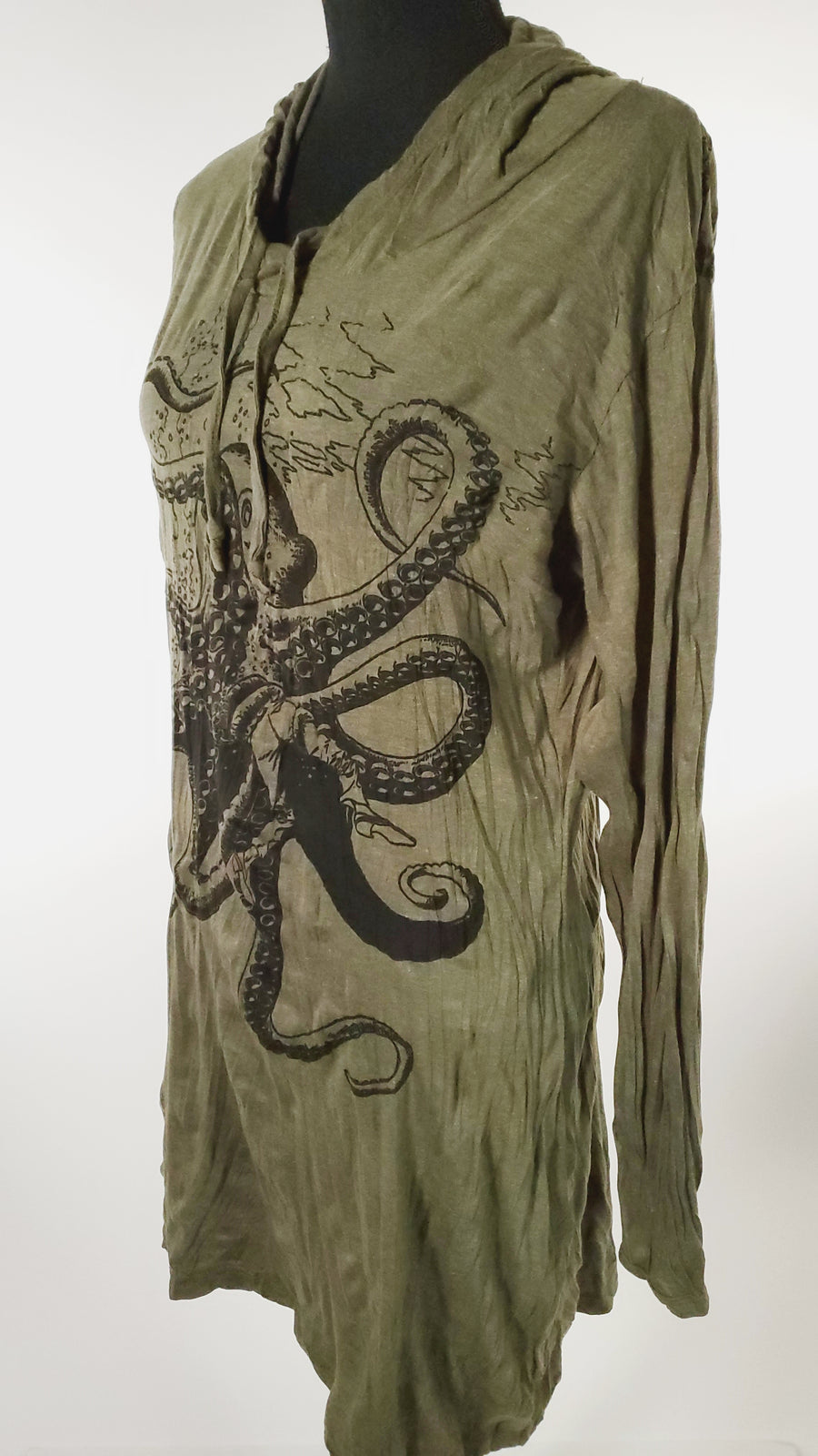 Women's Small Hoody Dress-The High Thai-The High Thai-Yoga Pants-Harem Pants-Hippie Clothing-San Diego