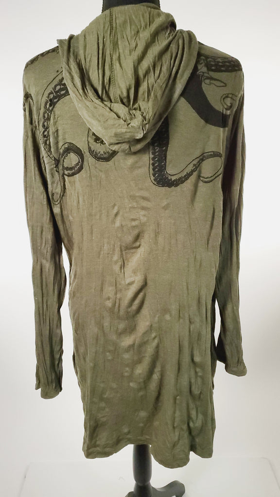 Women's Small Hoody Dress-The High Thai-The High Thai-Yoga Pants-Harem Pants-Hippie Clothing-San Diego
